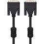 Nanocable Cable DVI Dual Link 24+1 Macho-Macho 1,8m Negro